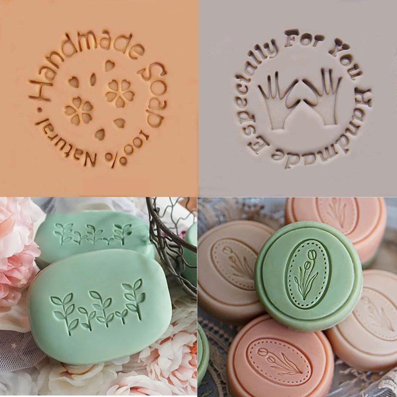 Soap Making Diy Kit - Molde de sello de jabón personalizado,