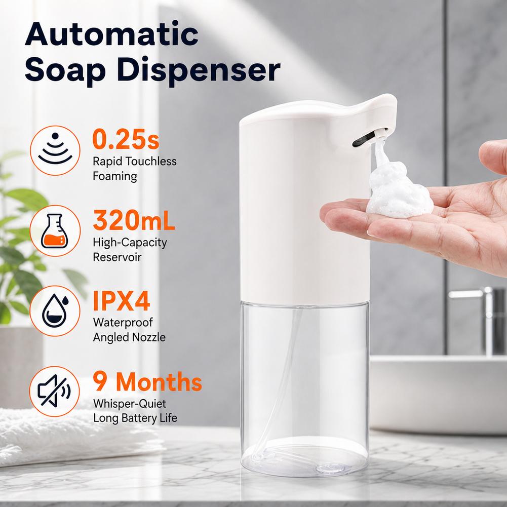 Soap Making Lab - Dispensador automático de jabón, dispensador de