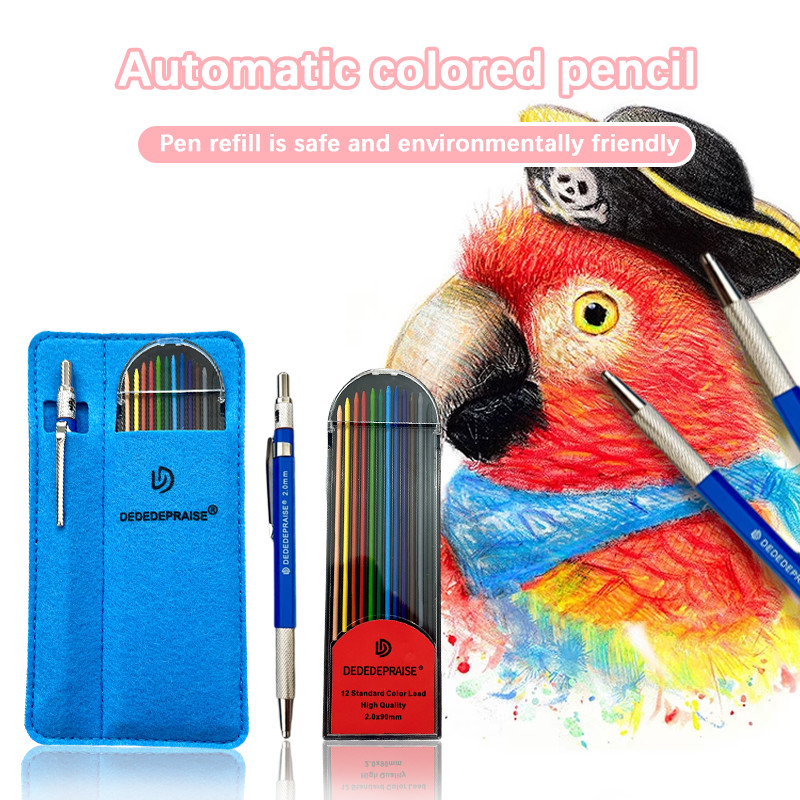 Staedtler Pencil Lumocolor - Juego de lápices mecánicos de 2,0mm,