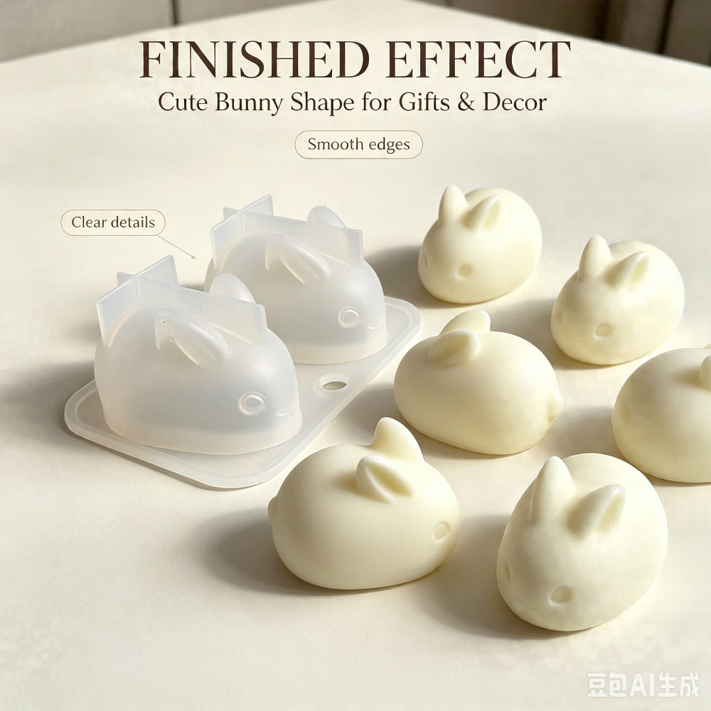 Molde de Silicona 3D de Conejo - Soap Making Formula reseña y precio
