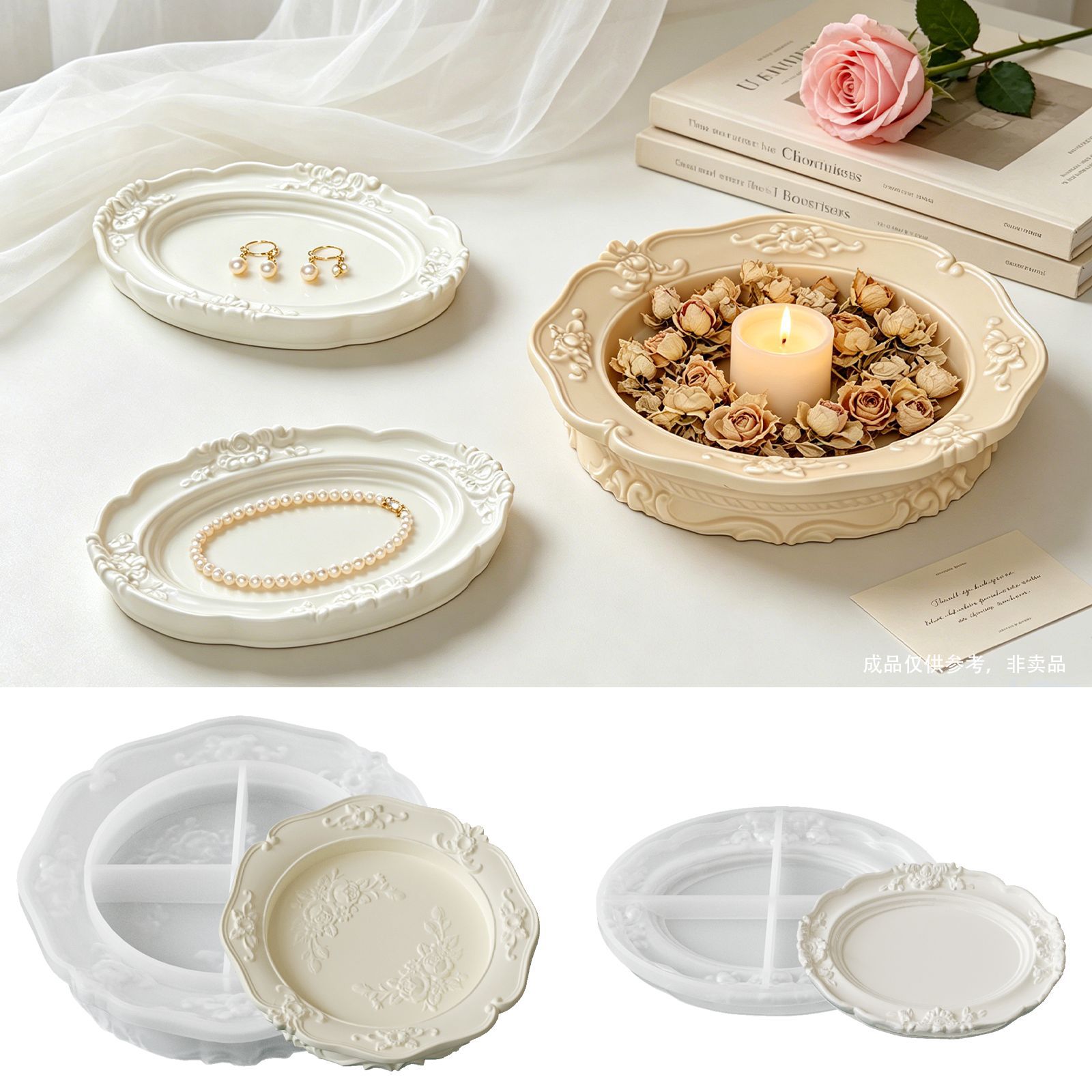 Elegante Molde de Silicona de  - Soap Making Guide reseña y precio