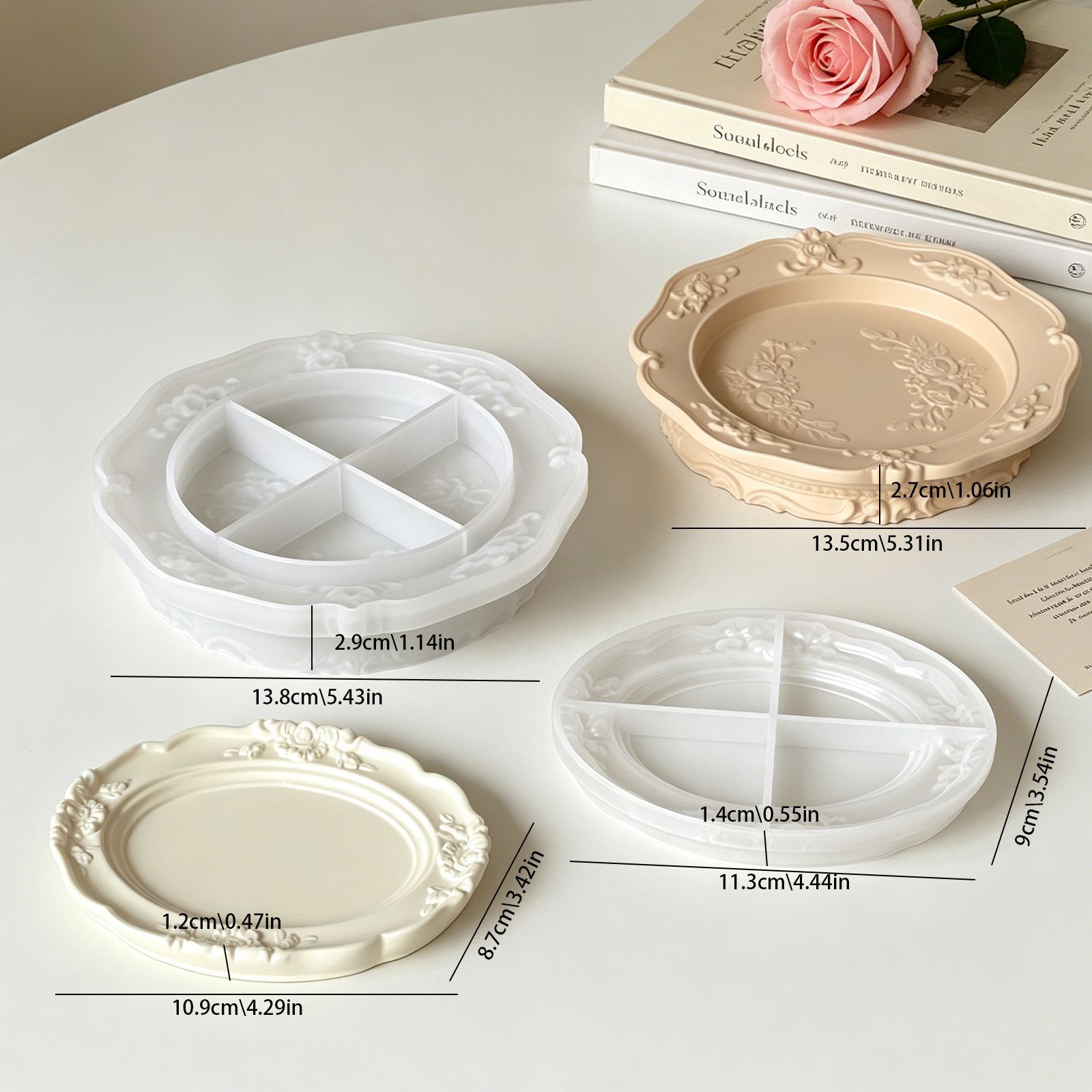 Elegante Molde de Silicona de  - Soap Making Guide reseña y precio