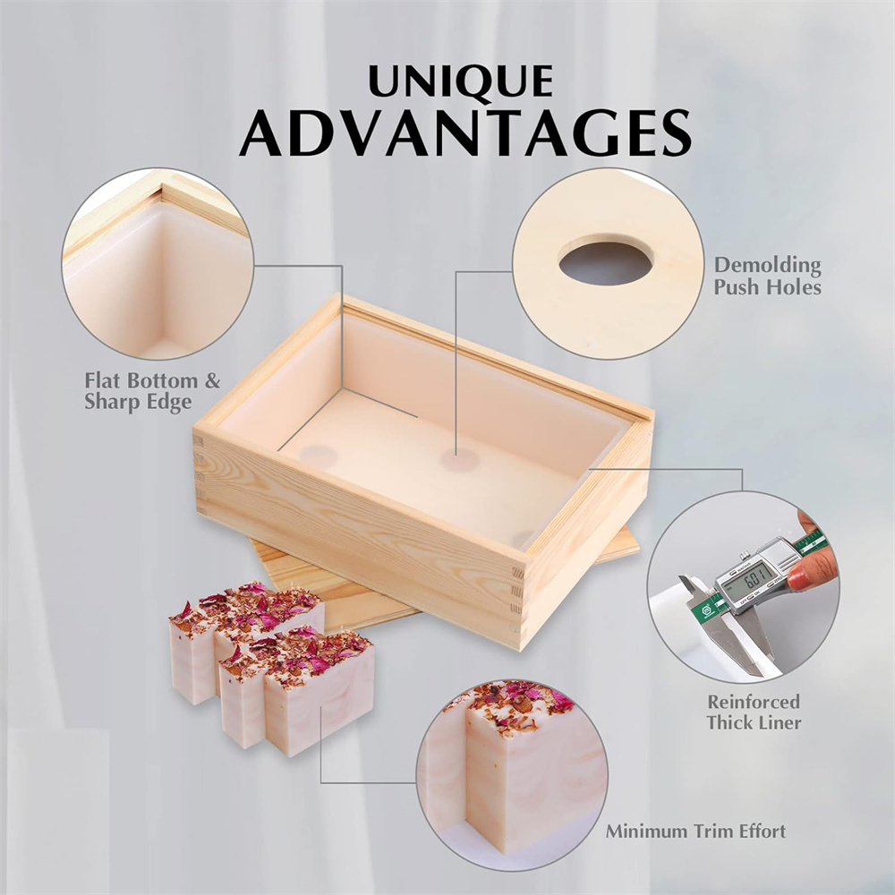 Moldes de jabón grandes, molde - Soap Making Formula reseña y precio