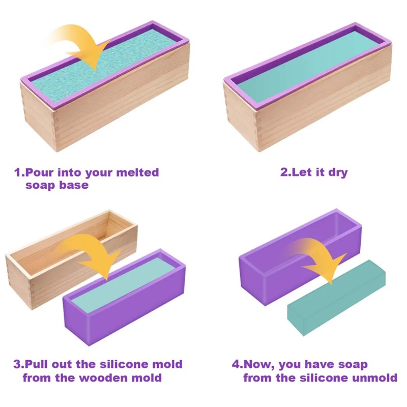 Molde de Silicona Flexible par - Soap Making Recipes reseña y precio