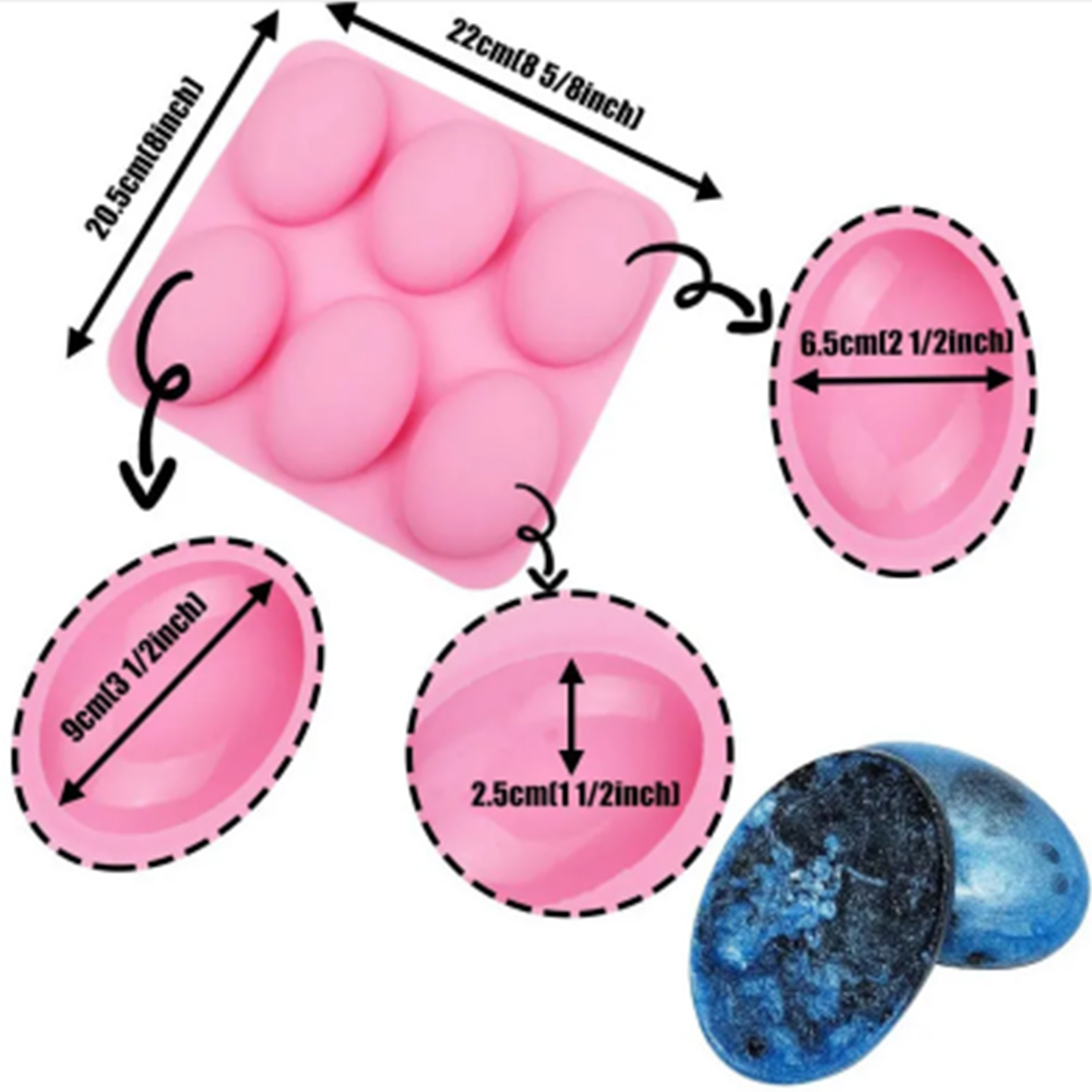 Molde de jabón de silicona ova - Soap Making Formula reseña y precio