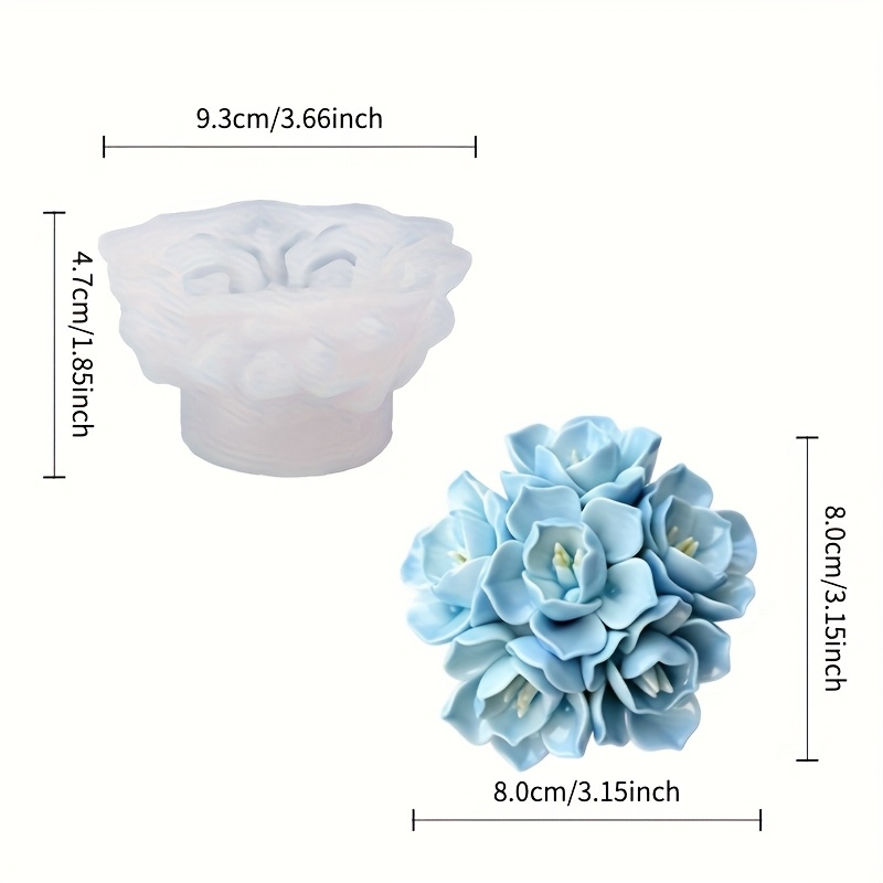 1 molde de silicona para velas - Soap Making Formula reseña y precio