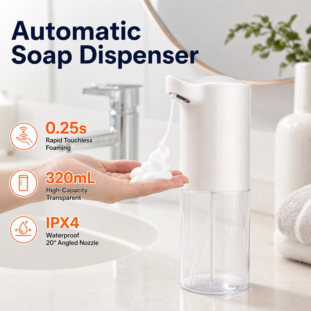 Dispensador automático de jabó - Soap Making Lab reseña y precio