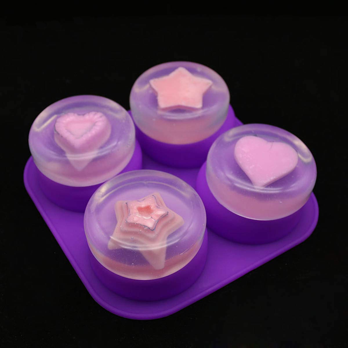 1-2 Moldes de Silicona Redondo - Soap Making Formula reseña y precio