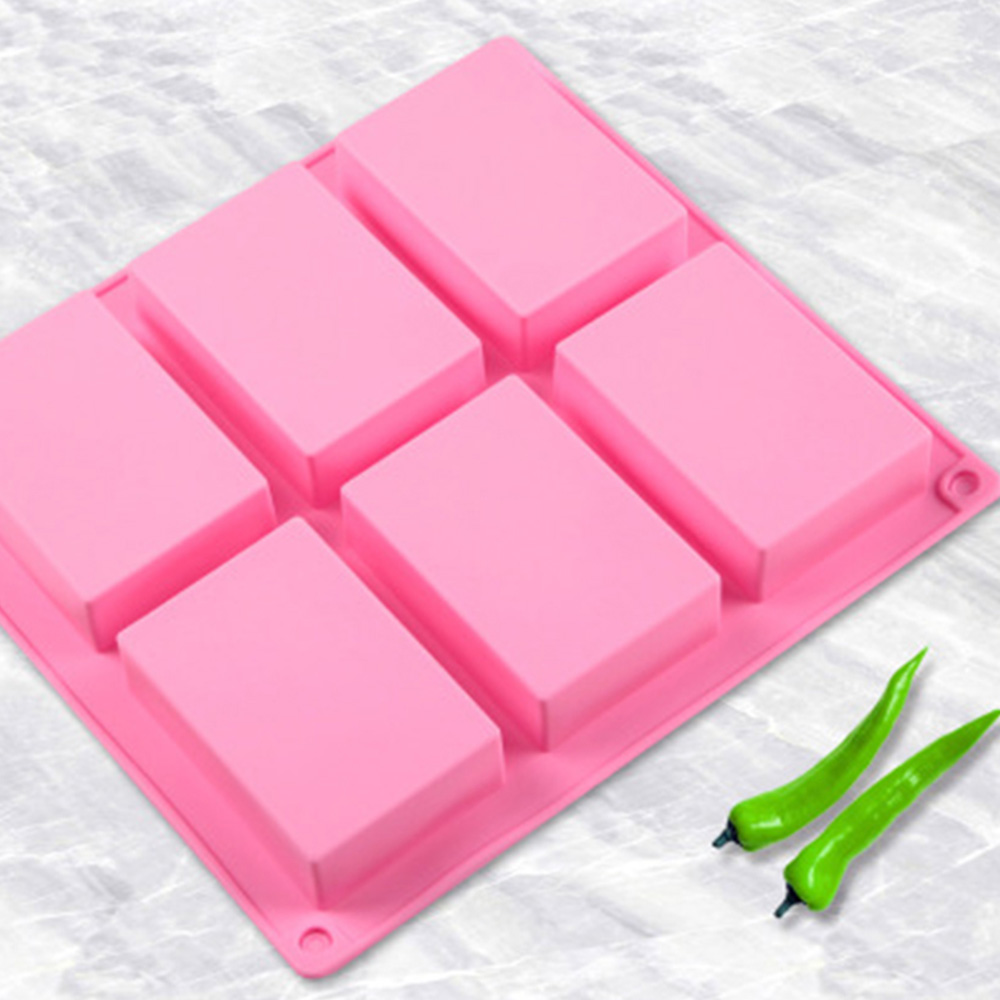 Moldes de silicona de 6 cavida - Soap Making Recipes reseña y precio