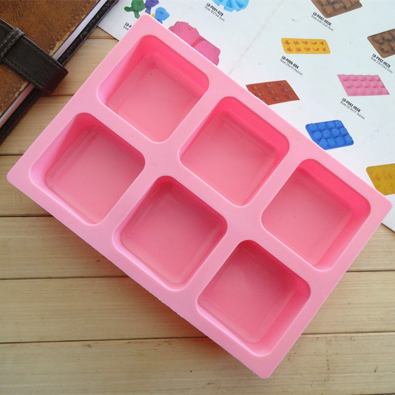Moldes cuadrados de silicona p - Soap Making Diy reseña y precio