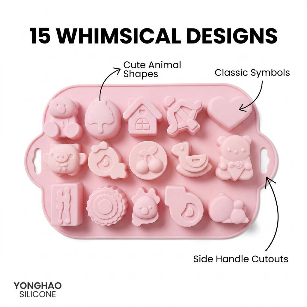 Molde de silicona de 15 cavida - Soap Making Guide reseña y precio