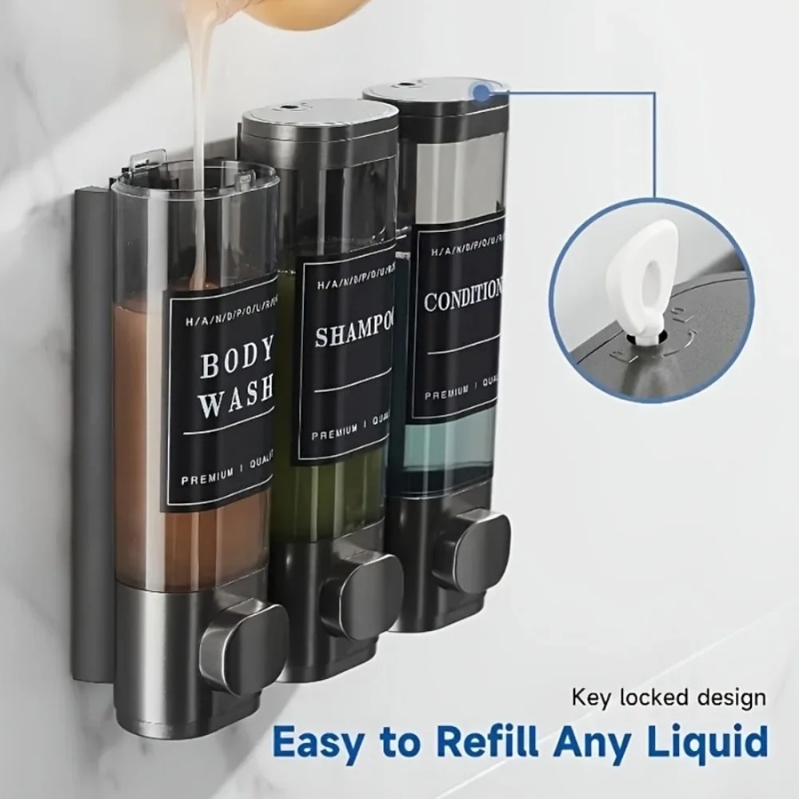 Dispensador Triple de Pared pa - Soap Making Diy Kit reseña y precio